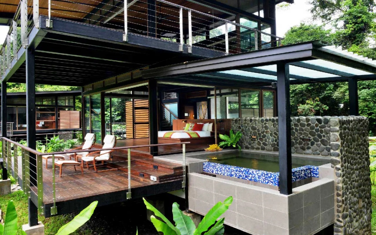 Premium Deluxe chalet with outdoor tub — Danum Valley