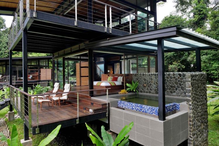 Premium Deluxe Chalet with private outdoor tub — Danum Valley